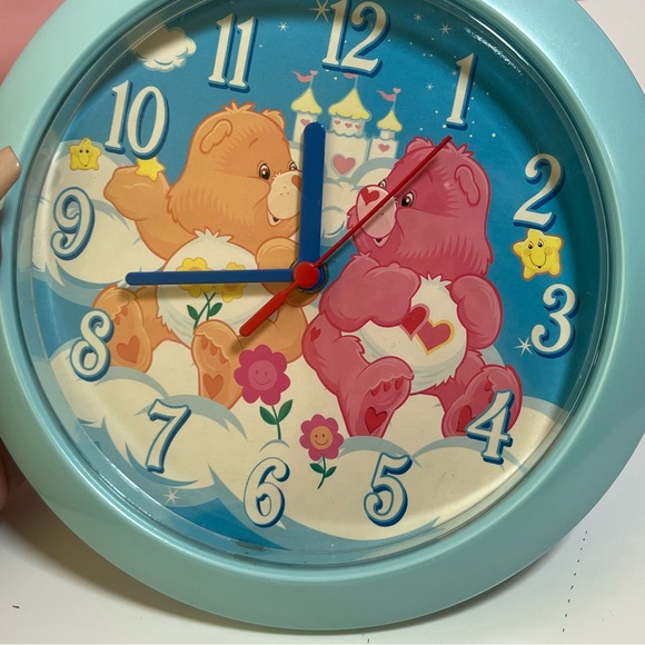 Vintage Y2K 2000s 2003 Care Bears clock - Picture 4 of 6